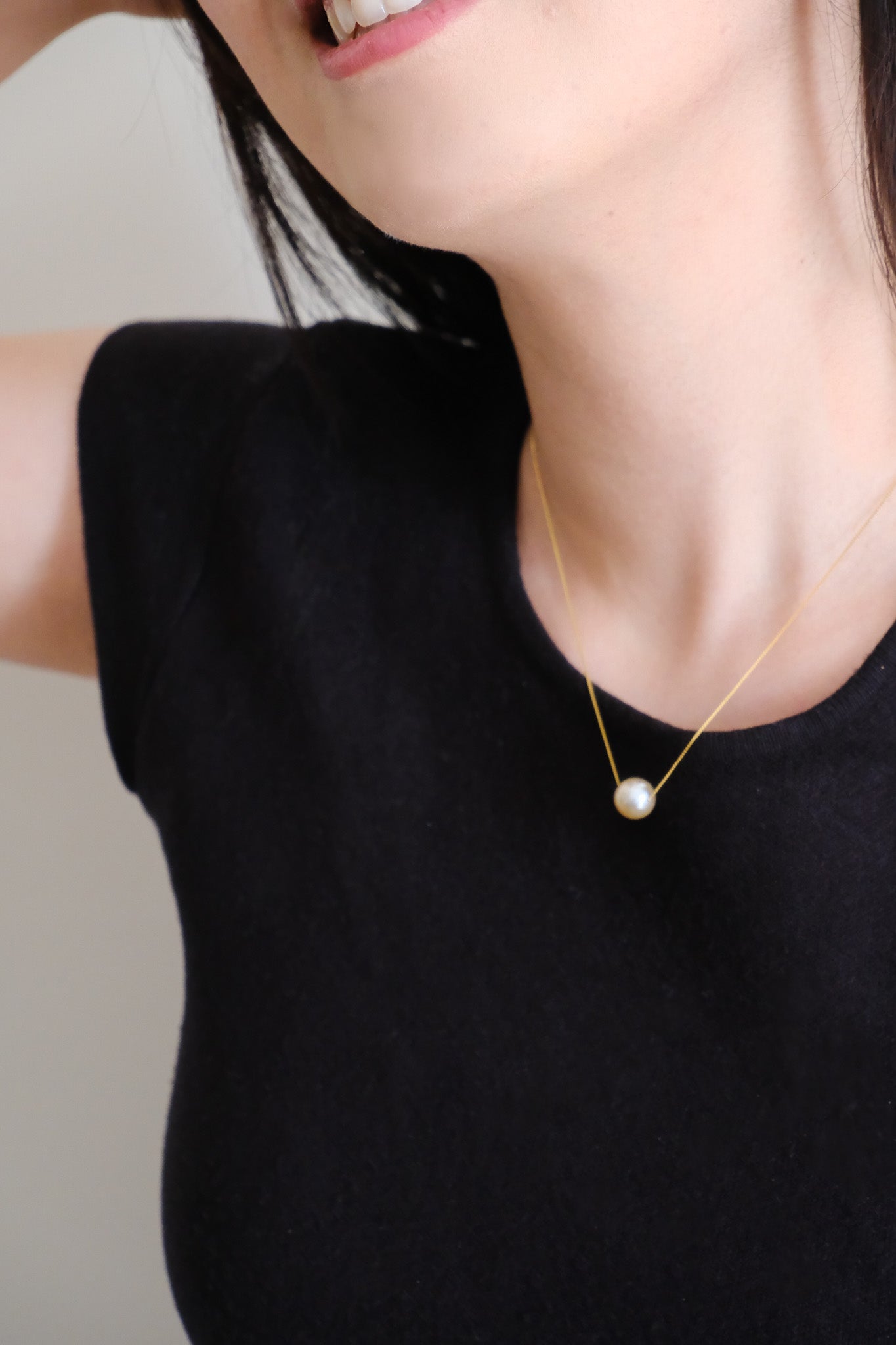 Hiraya Floating South Sea Pearl Necklace