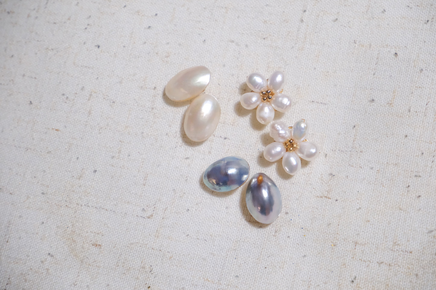 Mutya Mother-Of-Pearl Stud Earrings
