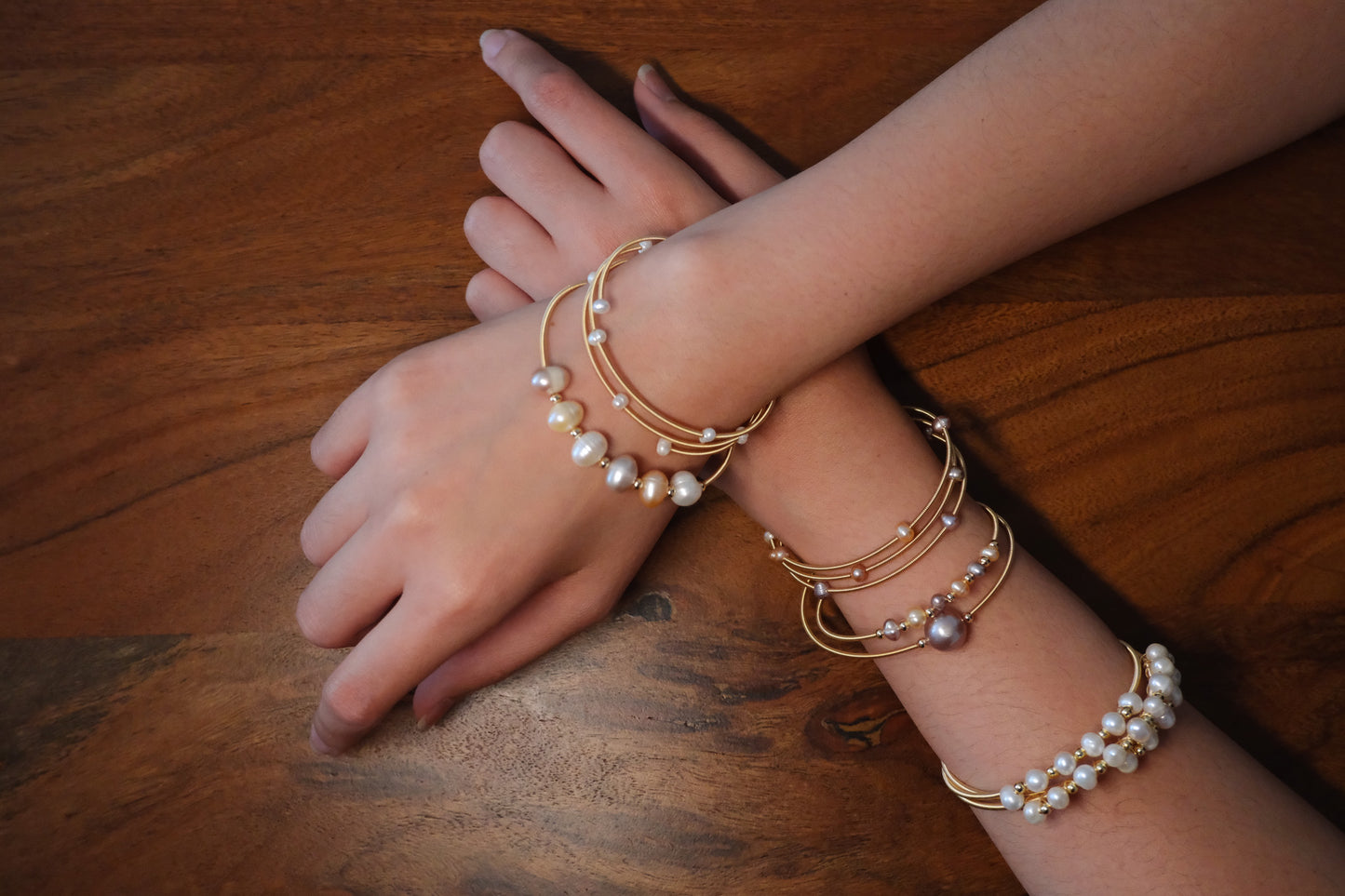 Agapay Mini Pearl Bangle